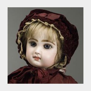 Closed Mouth Solid Dome Bisque Shoulder Head Doll