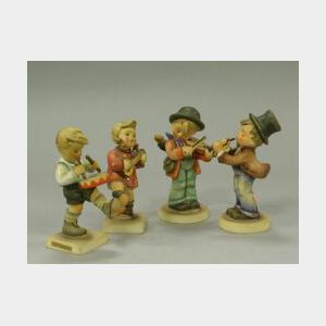 Four Hummel Ceramic Figures.