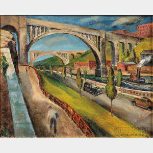 Stuyvesant Van Veen (American, 1910-1988) High Bridges