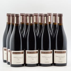 Coursodon Saint Joseph LOlivaie 2013, 12 bottles (oc)