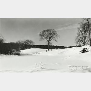 Art Sinsabaugh (American, 1924-1983) New England Landscape in the Snow
