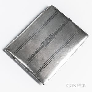 La Pierre Silver Cigarette Case