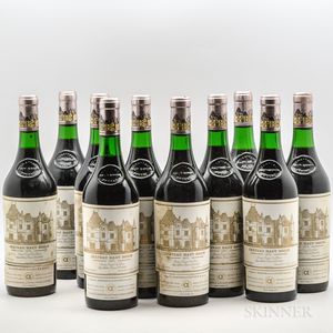 Chateau Haut Brion 1975, 10 bottles