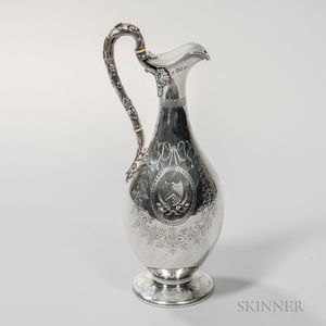 Victorian Sterling Silver Wine Ewer