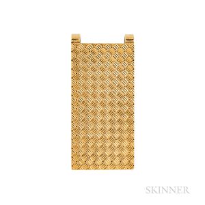 Cartier 14kt Gold Money Clip