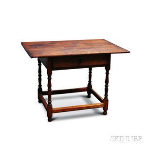 Tiger Maple and Pine Tavern Table