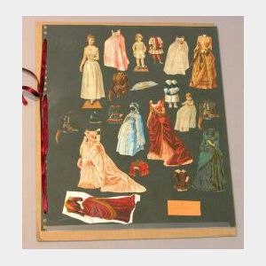 German Embossed Paper Dolls of Augusta Victoria and Children