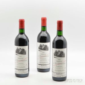 Chateau LEvangile 1990, 3 bottles