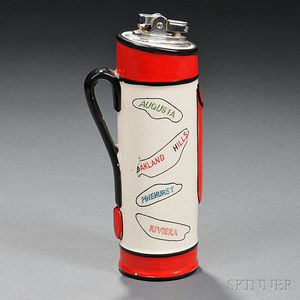 Ceramic Golf Bag Lighter