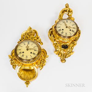 Two Swedish Cartel Clocks