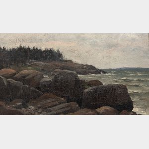 Attributed to George Savary Wasson (American, 1855-1926) Maine Seacoast