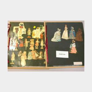 Embossed Paper Dolls of Children and Young Adults, including Royalty