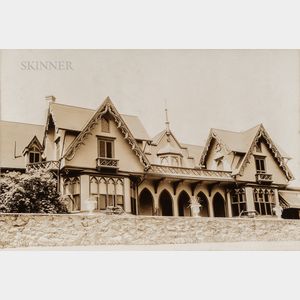 Walker Evans (American, 1903-1975) Gothic House, Salem, Massachusetts