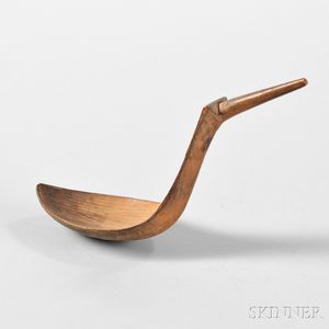 Kwakiutl Carved Wood Spoon