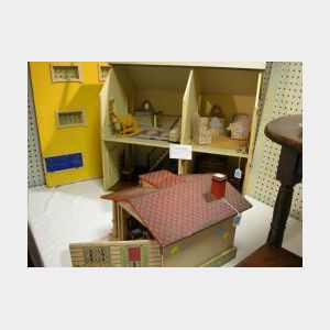 Two Doll Houses and Furniture
