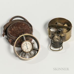 Two 19th Century Pocket Anemometers