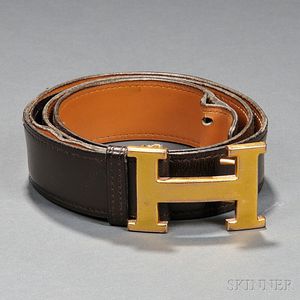 Hermes Leather Belt