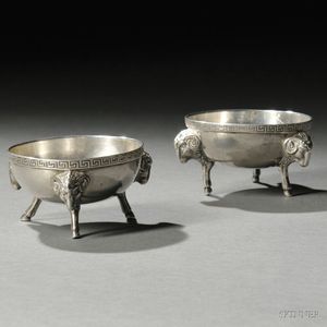 Two Tiffany & Co. Sterling Silver Salts