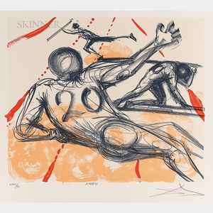 Salvador Dalí (Spanish, 1904-1989) Sports /A Suite of Two Prints