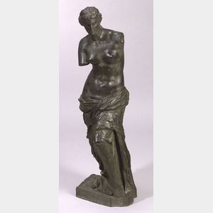 Large Bronze Figure of Venus di Milo