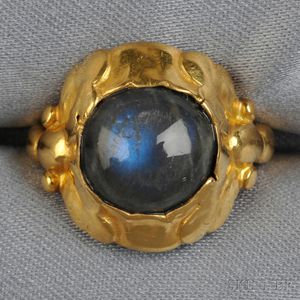 18kt Gold and Labradorite Ring, Georg Jensen