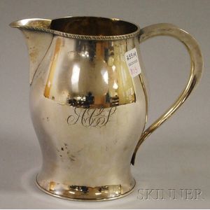 Shreve, Crump & Low Sterling Silver Paul Revere Reproduction Water Pitcher