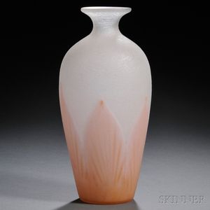 Steuben Florentia Glass Vase