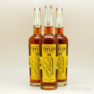 Colonel EH Taylor Barrel Proof Horizontal, 3 750ml bottles (ot)