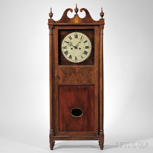 John Albert Mahogany Shelf Clock