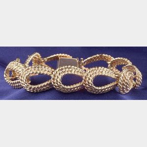 14kt Gold Ropetwist Bracelet