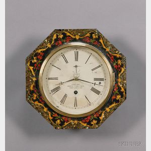 Octagonal Marine Timepiece by Litchfield Mfg. Co.