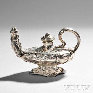 Gorham Art Nouveau Sterling Silver Table Lighter
