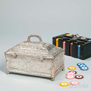 Silver-plate Poker Chest