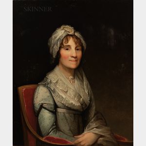 By or After Gilbert Stuart (American, 1755-1828) Mrs. Samuel Parkman, née Sarah Rogers (1755-1835)