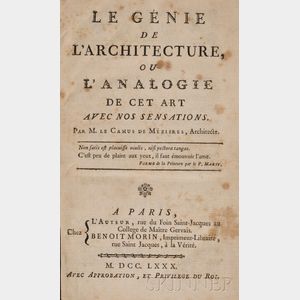 Le Camus de Mezieres, Nicolas (1721-1789)