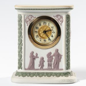Wedgwood Tricolor Jasper Clock Case