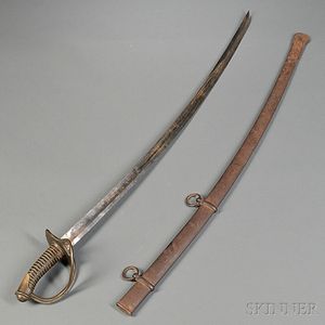 Model 1840 Cavalry Saber and Scabbard