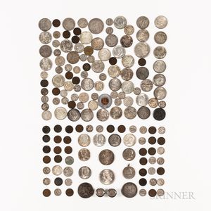 Group of American Coins and Tokens