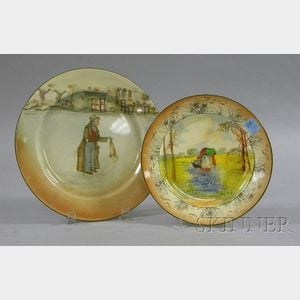 Two Royal Doulton Plates