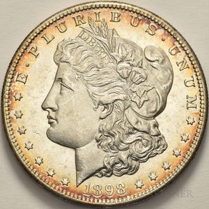 1898-S Morgan Dollar, MS-64+