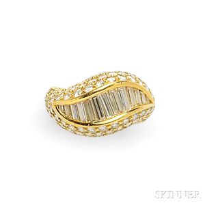 18kt Gold and Diamond Ring, Kurt Wayne