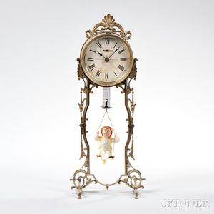 Ansonia Jumper #2 Bobbing Doll Clock