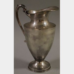 Mexican Sterling Silver Water Pitcher