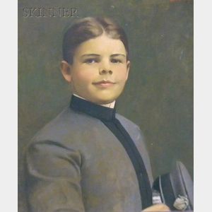 Allen Dean Cochran (American, 1888-1971) Lot of Three Family Military Portraits: Brinton Coopernail, Age 12, Dr. George Peters Coope...