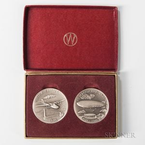 Boxed Aviation-related Medals