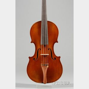 French Violin, Jean Striebig, Mirecourt, c. 1945