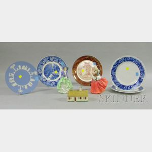 Eight English and American Ceramic Items