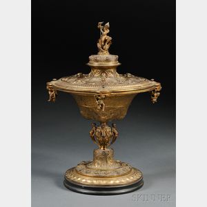 Renaissance-style Gilt-bronze Covered Chalice