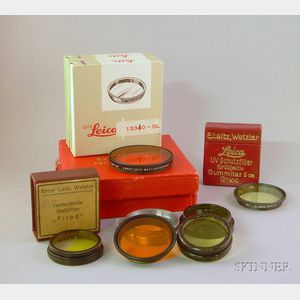 Large Group of Leica Color Filters
