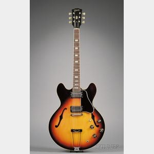 American Electric Guitar, Gibson Incorporated, Kalamazoo, c. 1969, Model ES-335TD
